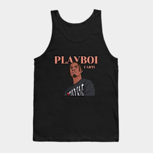 playboi carti cartoon illustration Tank Top